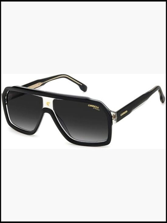 Wrap Around Sunglasses with Gradient Lens, Non-Polarized, Protective Case